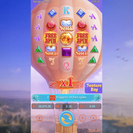 PG Soft Releases Uplifting New Slot Title: Skylight Wonders