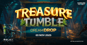 Relax Gaming Plunges into Depths with Treasure Tumble Dream Drop Slot