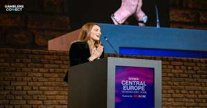 Roberta Metsola at SiGMA Central Europe in Rome