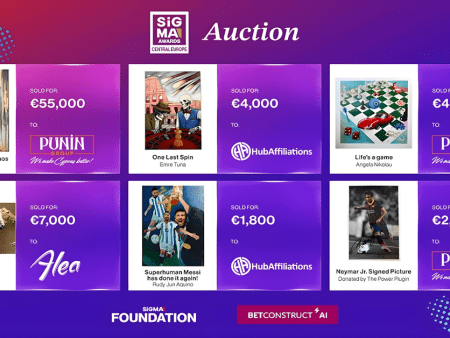 SiGMA Central Europe B2C Awards Auction Raises a Remarkable €73,800 for The SiGMA Foundation
