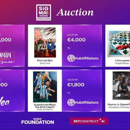 SiGMA Central Europe B2C Awards Auction Raises a Remarkable €73,800 for The SiGMA Foundation