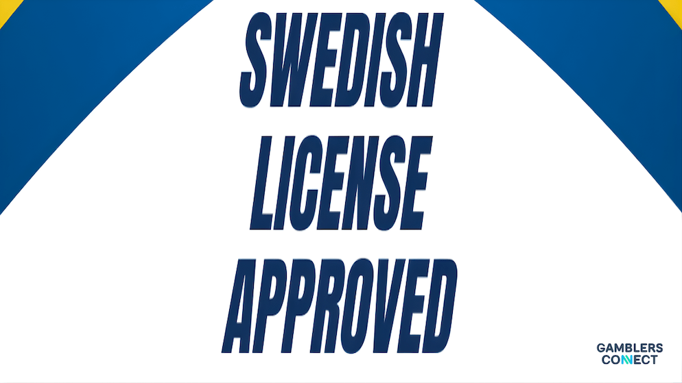 The words "SWEDISH LICENSE APPROVED" confirming Million Games' successful navigation of Spelinspektionen's stringent regulatory and technical standards.