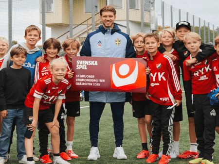 Svenska Spel Allocates KR 35m to Boost Swedish Youth Sports Infrastructure