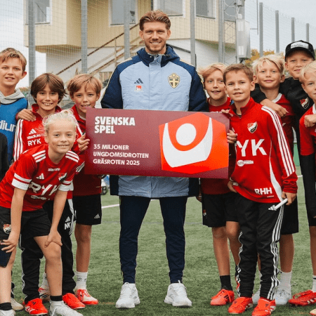 Svenska Spel Allocates KR 35m to Boost Swedish Youth Sports Infrastructure