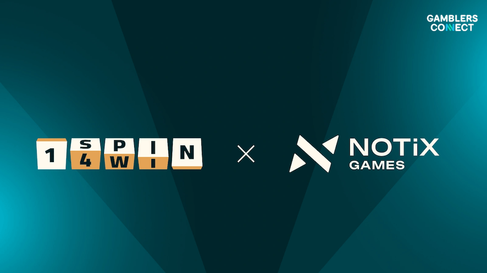 A promotional collage displaying various 1spin4win slot interfaces, highlighting classic fruit themes and seasonal games like Halloween and Christmas editions.