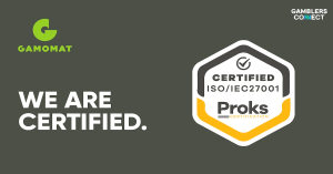 GAMOMAT Achieves ISO/IEC 27001:2022 Certification