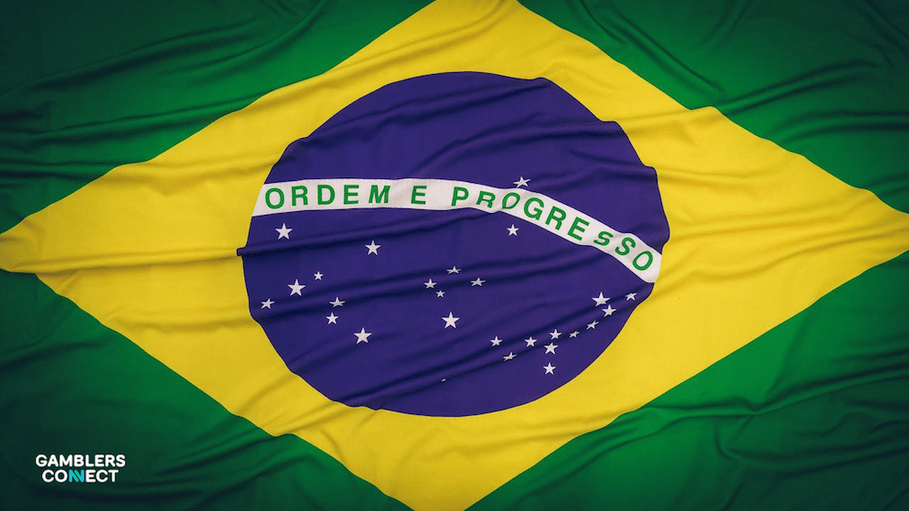 A high-quality image of the Brazilian flag, representing the rapidly growing South American betting sector.