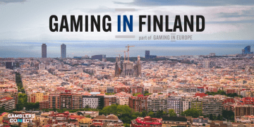 Gaming in Finland logo over the city of Barcelona ahead of ICE 2026