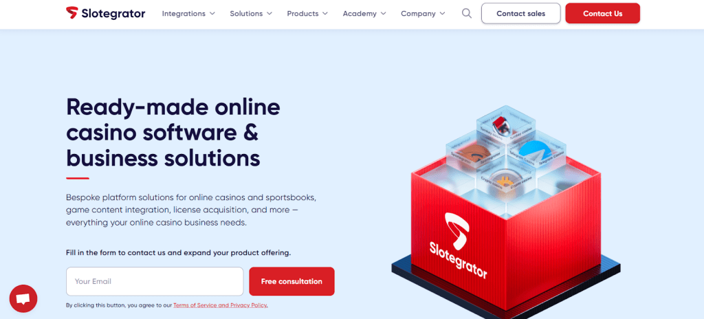 Slotegrator online casino game aggregator