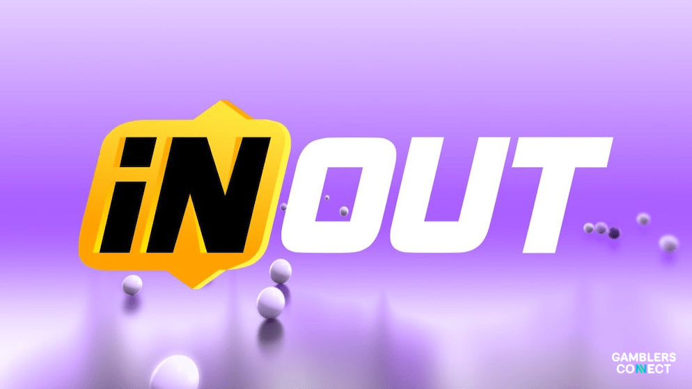 A visual showcase of INOUT Games' interface featuring crash, mines, and plinko games, now available through the NuxGame aggregator.