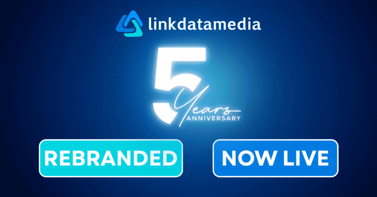 LinkDataMedia Marks 5th Anniversary with Strategic Rebrand and New Visual Identity