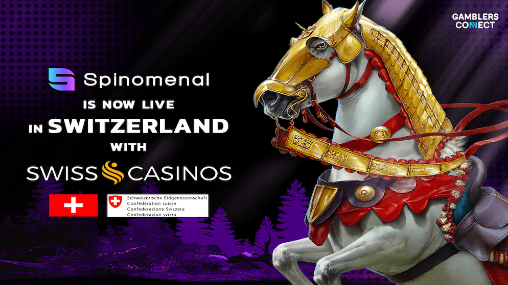 Promotional artwork for the Majestic King slot game, one of the premiere titles now available to Swiss players via the Playtech Open Platform.