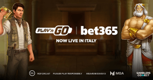 bet365 Integrates Play’n GO Content in Italian Regulated Market