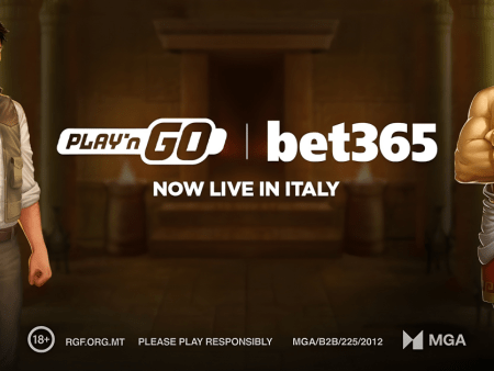 bet365 Integrates Play’n GO Content in Italian Regulated Market