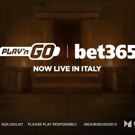 bet365 Integrates Play’n GO Content in Italian Regulated Market