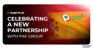 RubyPlay Expands Spanish Footprint with Strategic Paf Group Partnership