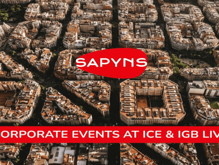 Sapyns Delivers Company Events at ICE & iGB Live!