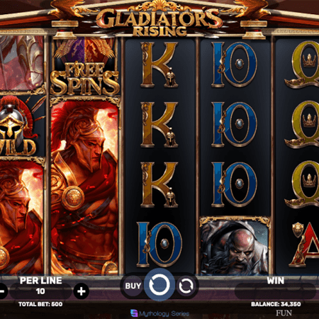 Spinomenal Unleashes Epic Roman Battle in New ‘Gladiator Rising’ Slot