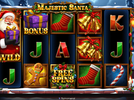 Spinomenal Marks the Start of the Holiday Season with Majestic Santa