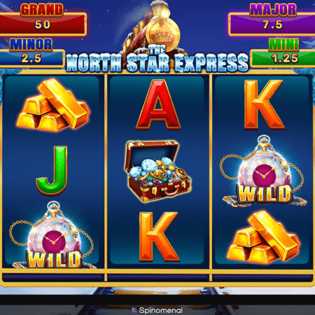 Spinomenal Celebrates The Holiday Season with The North Star Express – Hold & Hit 3×3