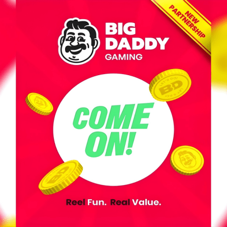 Big Daddy Gaming Secures Major Partnership with ComeOn Group