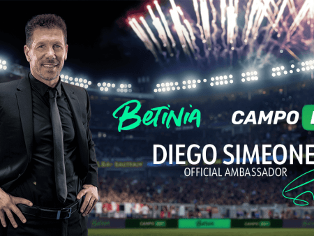 Diego Simeone Named Official Ambassador for Betinia and CampoBet