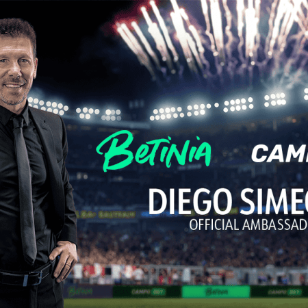 Diego Simeone Named Official Ambassador for Betinia and CampoBet