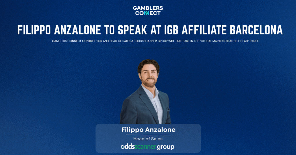 Gamblers Connect Contributor Filippo Anzalone to Spotlight Global Market Trends at iGB Affiliate 2026