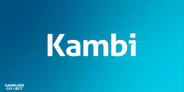 The Kambi Group logo displayed next to the OLG PROLINE logo against a backdrop of the Toronto skyline, symbolizing the new partnership.