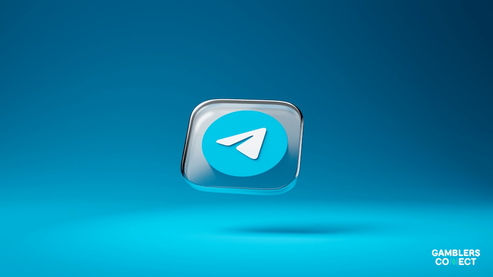 A conceptual illustration of the Telegram paper plane logo, representing the seamless integration of casino bots and crypto wallets on The Open Network (TON).