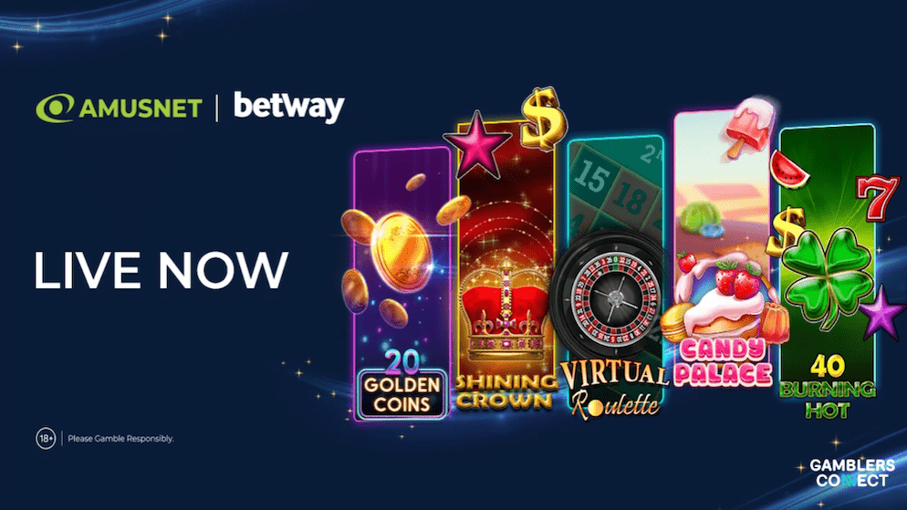 Amusnet goes live in South Africa with Betway