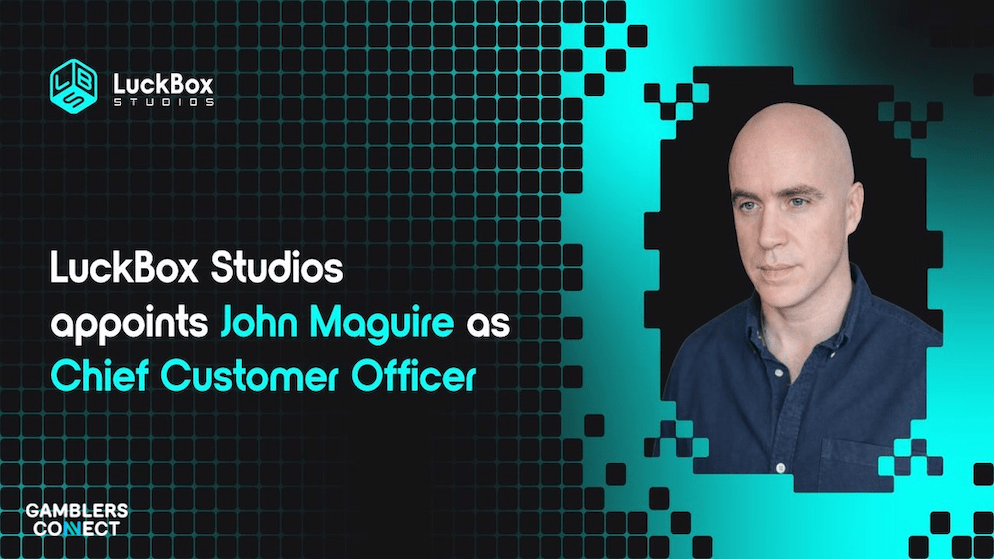 John Maguire, the newly appointed Chief Customer Officer of LuckBox Studios, formerly of FanDuel.