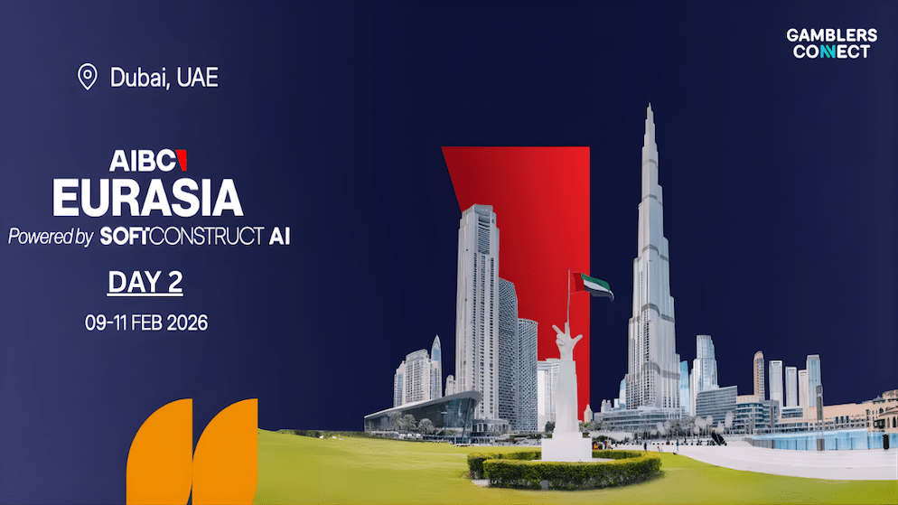 Headshots and session details for SiGMA Eurasia Day 2 speakers focusing on entertainment marketing, DEI programs, and organizational culture.