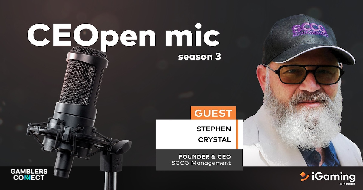 Gaming Veteran Stephen Crystal Shares Insights on 35+ Years of Industry Evolution on CEOpen Mic