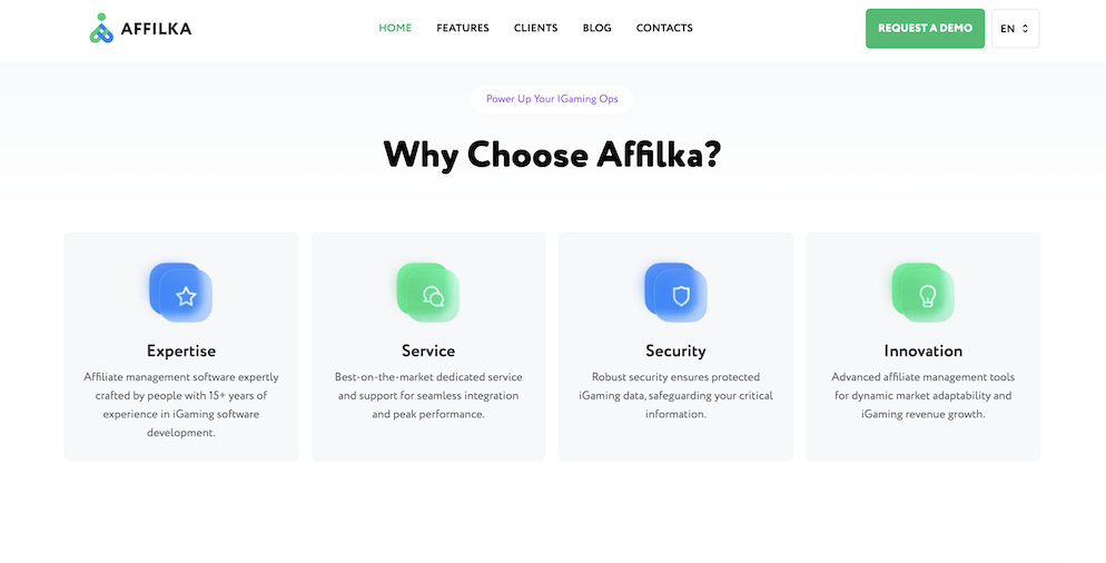 Affilka services