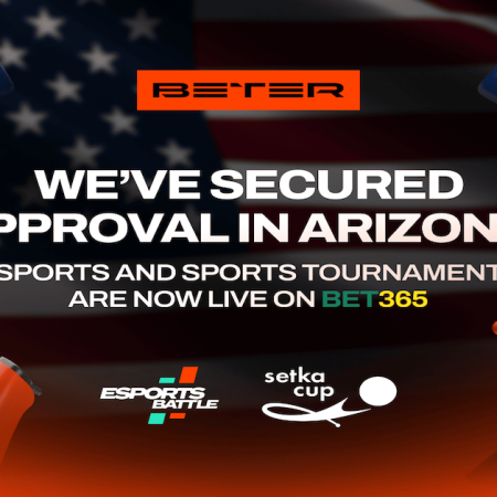 BETER Secures Arizona License, Launching ESportsBattle with bet365