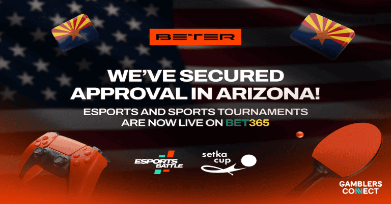 BETER Secures Arizona License, Launching ESportsBattle with bet365