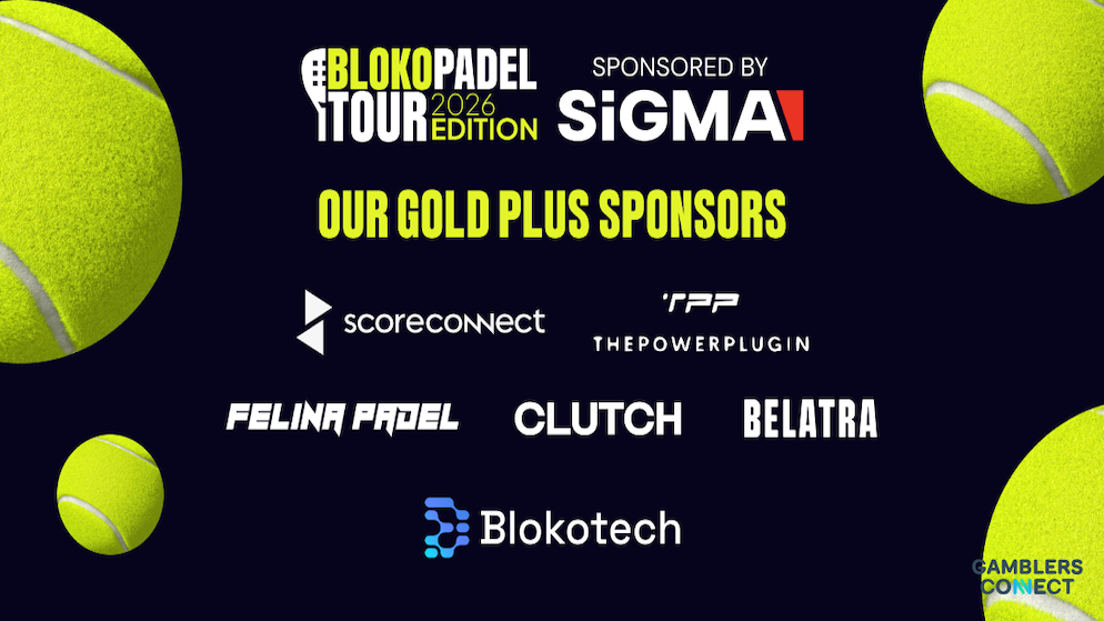 A graphic showing vibrant green padel balls and the logos of SiGMA and the Bloko Padel Tour 2026 Edition.