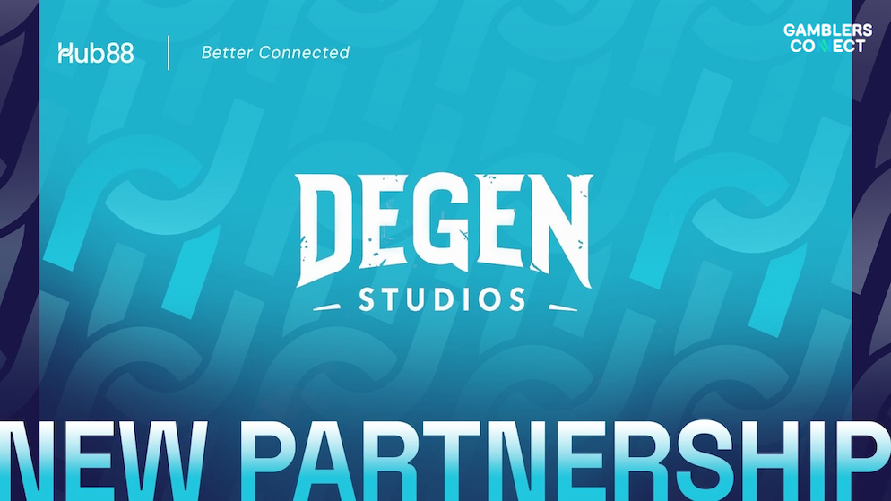 Hub88 integrates DEGEN Studios' "by gamers, for gamers" portfolio to offer operators distinctive, high-impact content.