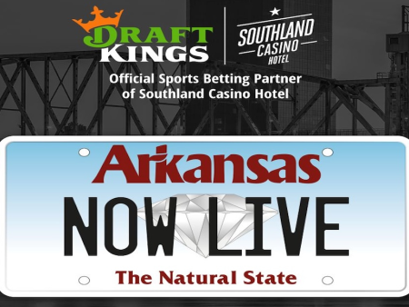DraftKings Sportsbook Officially Launches Online Operations in Arkansas