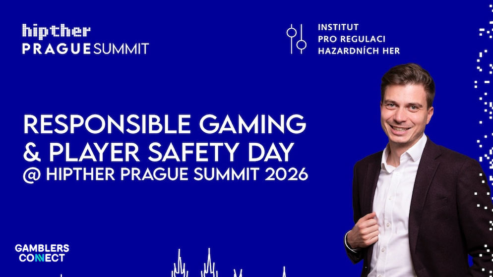 Promotional image for the Responsible Gaming & Player Safety session at the 10th-anniversary HIPTHER Prague Summit.