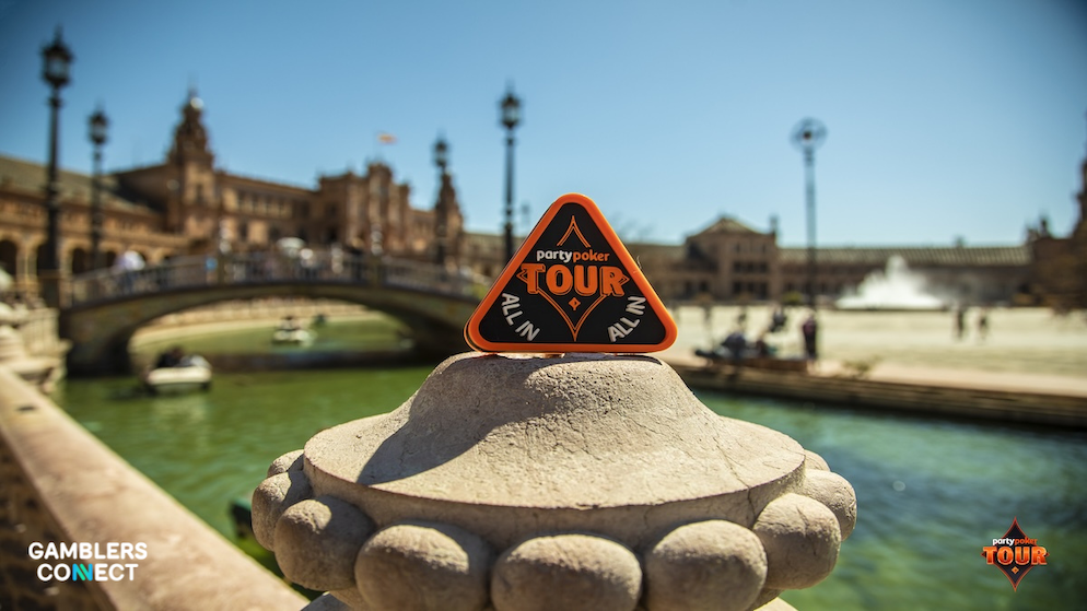 The PartyPoker Tour makes its international debut in Seville, shattering records with its largest-ever Mini Main Event opening field.