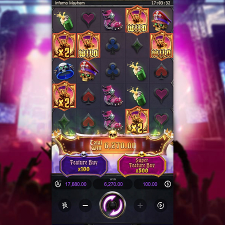 PG Soft Unleashes “Inferno Mayhem”: A High-Octane Tribute to the Legends of Rock