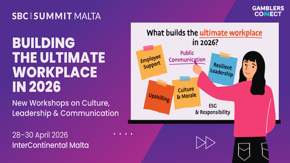 Detailed view of the SBC Summit Malta workshop schedule highlighting culture and communication for 2026.