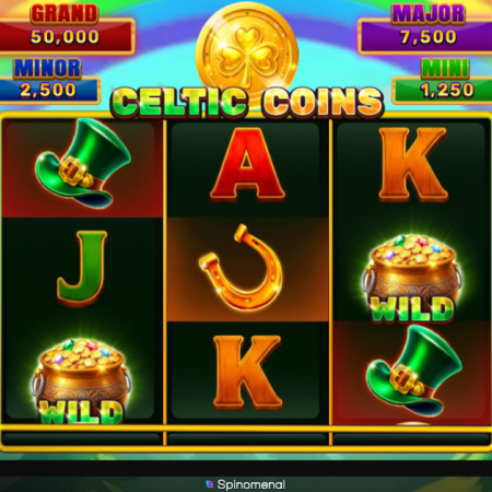 Spinomenal Strikes Gold with the Launch of Celtic Coins – Hold & Hit 3×3