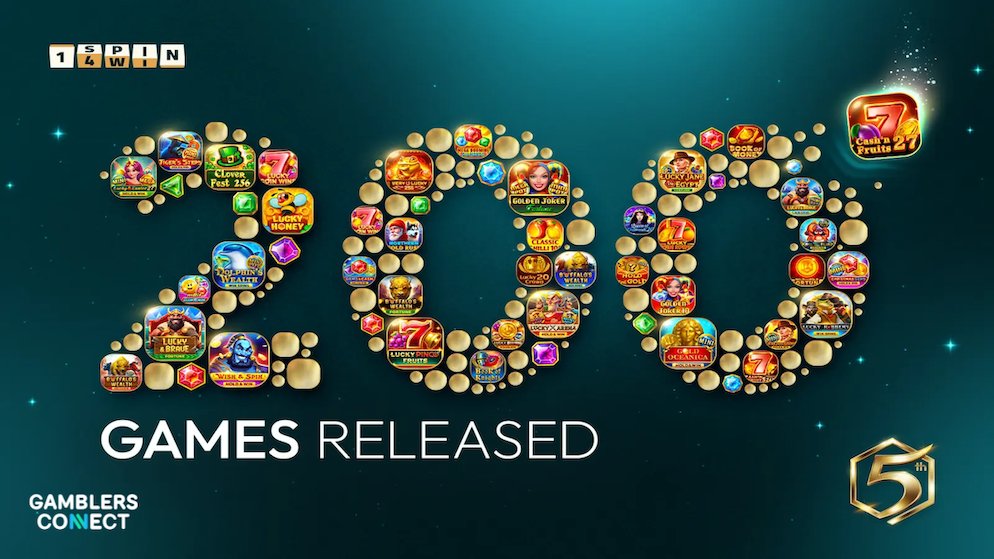 1spin4win celebrates its 200th slot release milestone, following 15 years of industry-leading development in the classic niche.