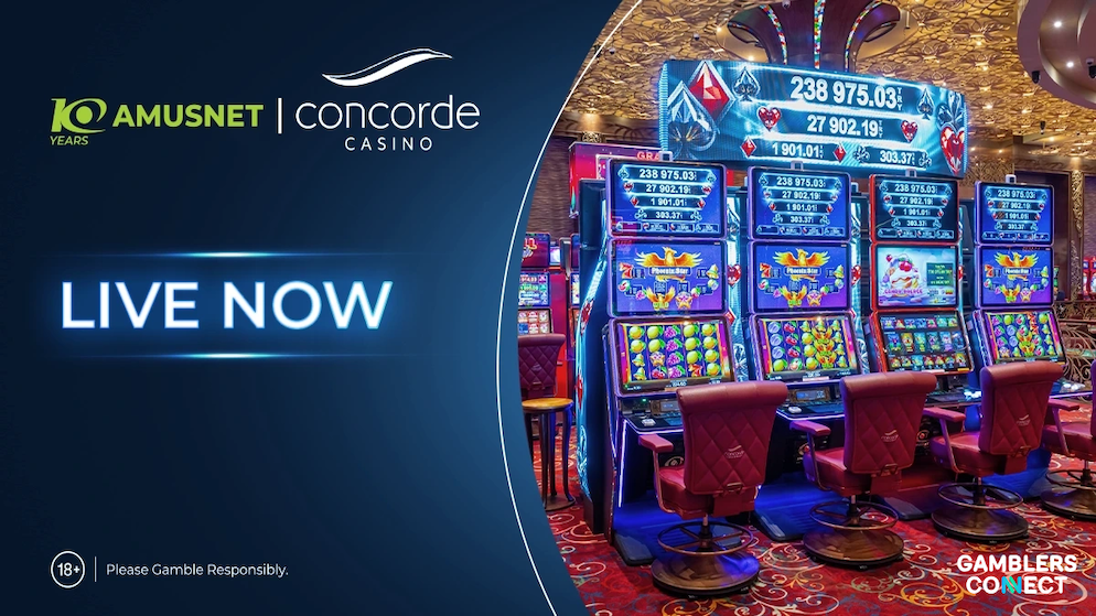 Amusnet has deployed its Type S slot cabinets at Concorde Casino Group locations in Nicosia and Bafra, marking its Cyprus land-based debut.