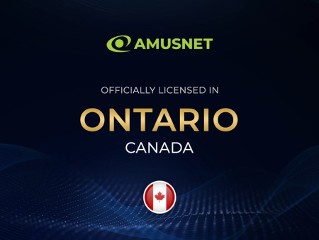 Amusnet Enters North American Market with Official AGCO Registration in Ontario