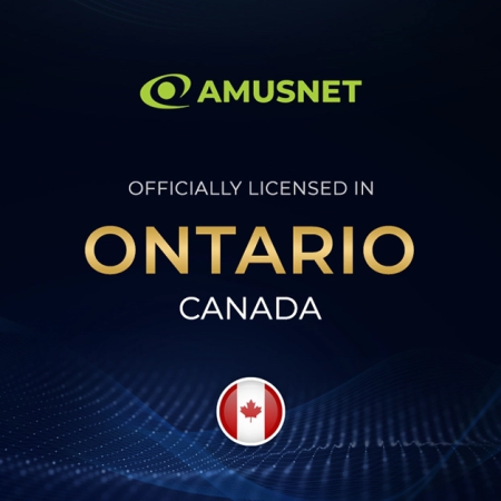 Amusnet Enters North American Market with Official AGCO Registration in Ontario