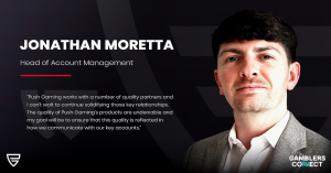 Push Gaming Appoints Jonathan Moretta as Head of Account Management to Scale Global Partnerships